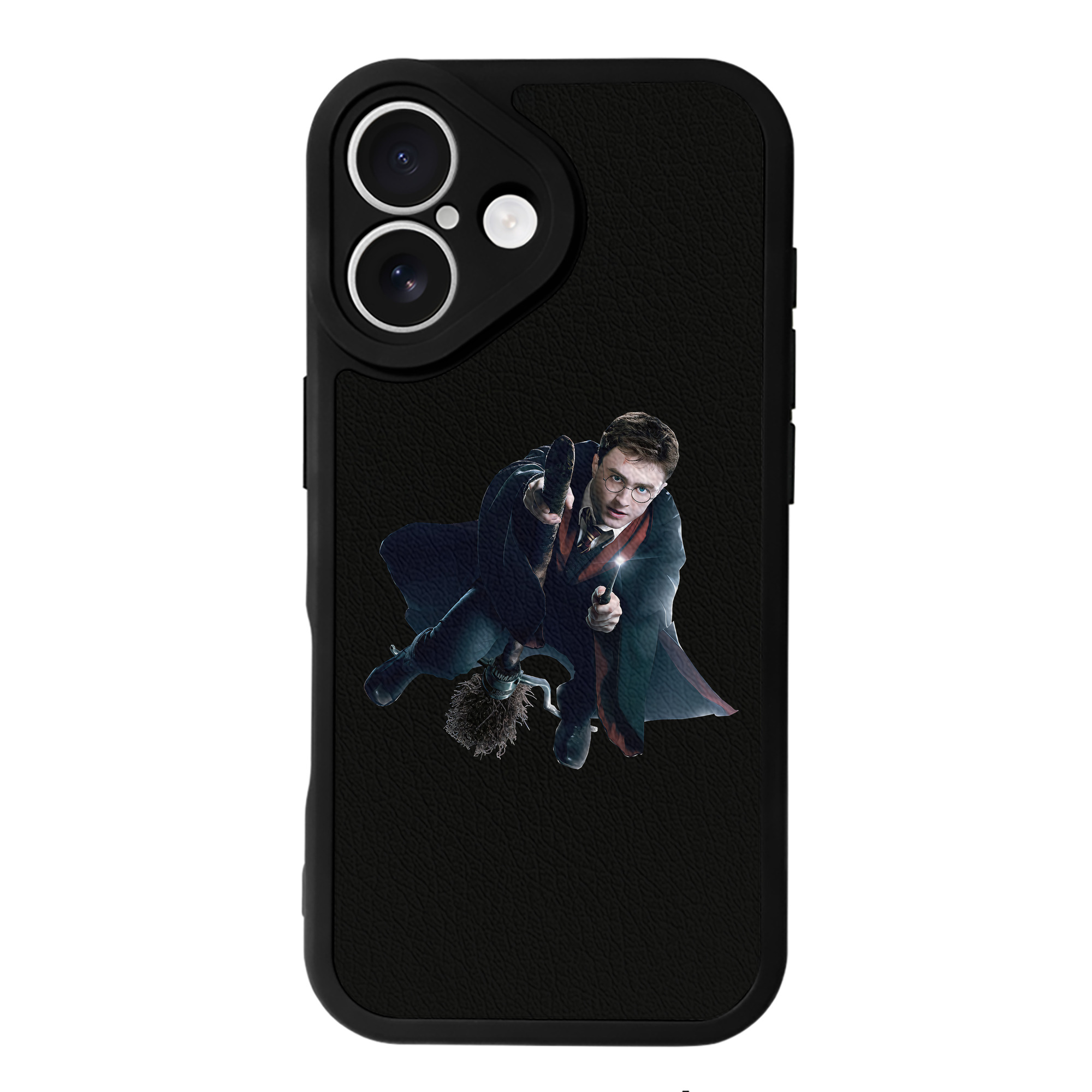 （画像用） Harry Potter ハリー・ポッターシリーズ 【iPhone 16シリーズ対応】シリコンスマホケース（レザー調） 材質：シリコン